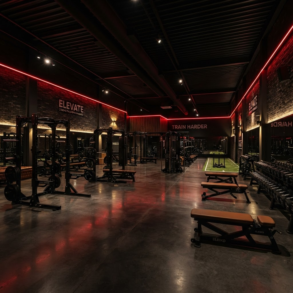 Ambiente premium da World Gym PRO